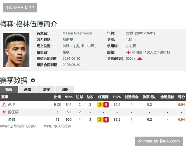 马赛格林伍德双足均衡射术 23%射门转化率定义新生代前锋标准